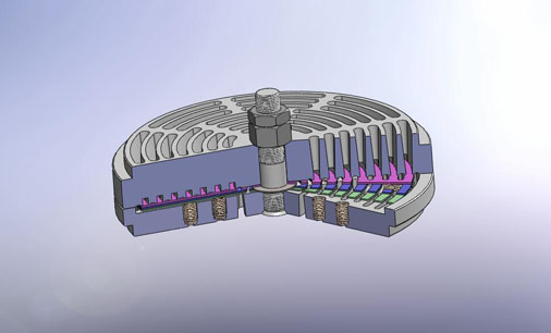 Plate valve metal valve